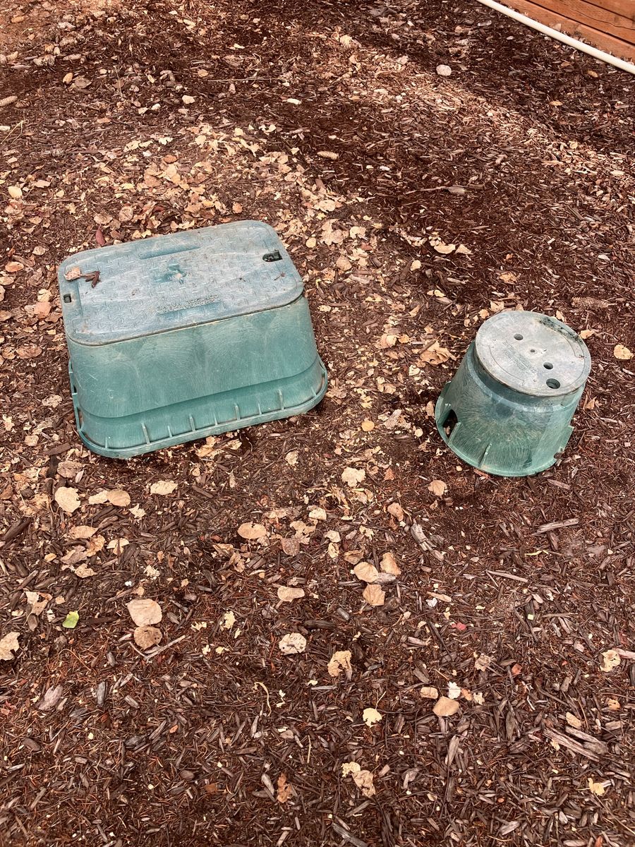 Green Plastic Irrigation Valve Boxes