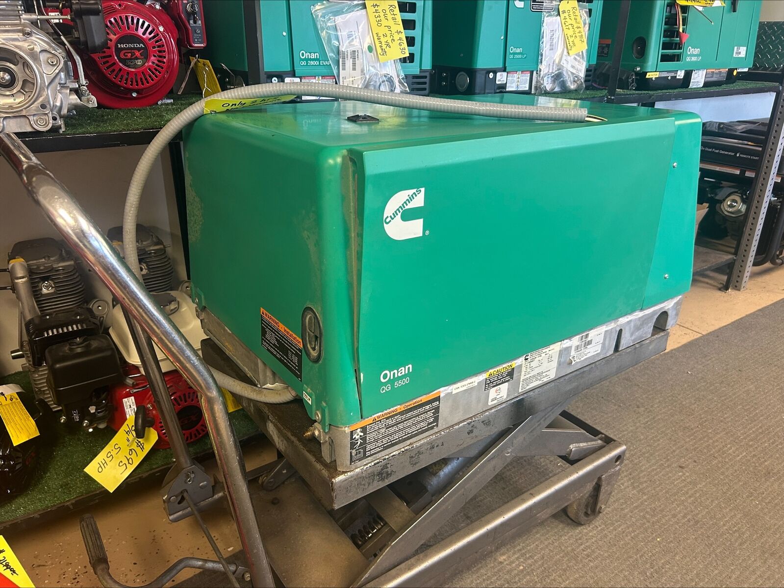 All kinds of generators, new and used options!