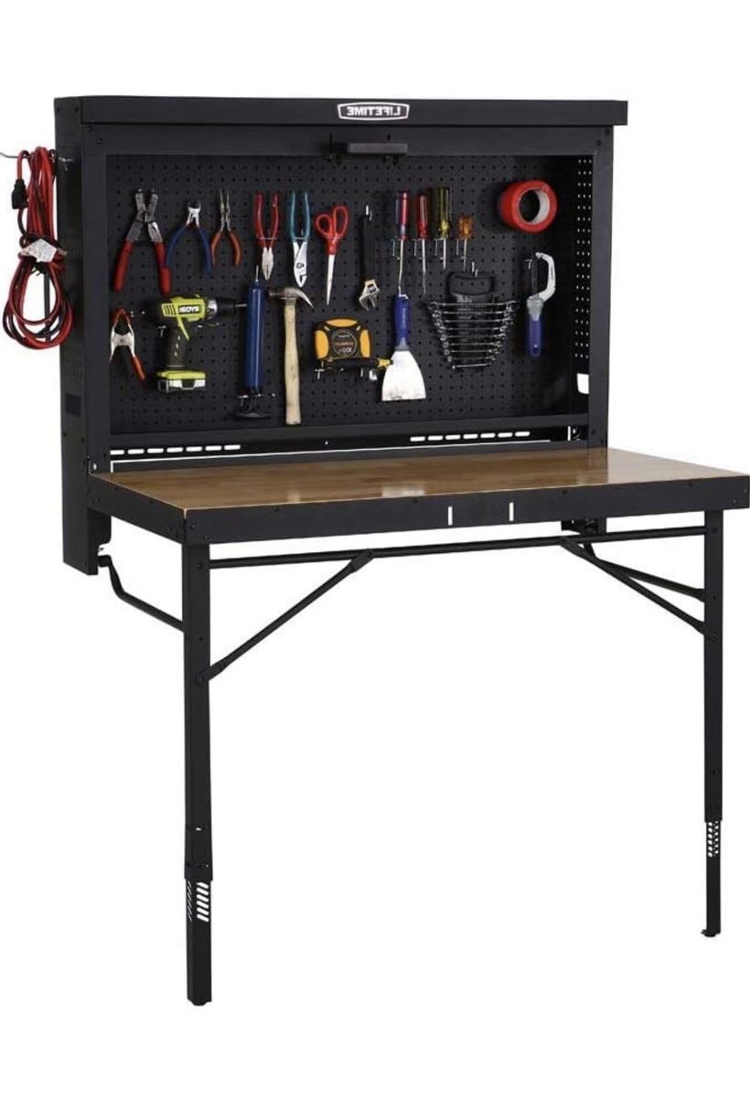 Lifetime Wall Mounted Work Bench