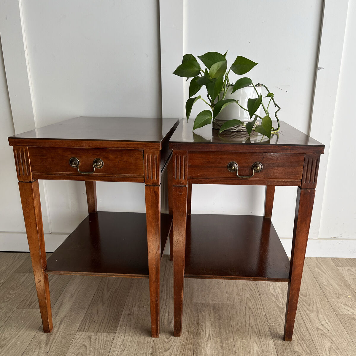 Set of 2 Vintage Mersman Side tables