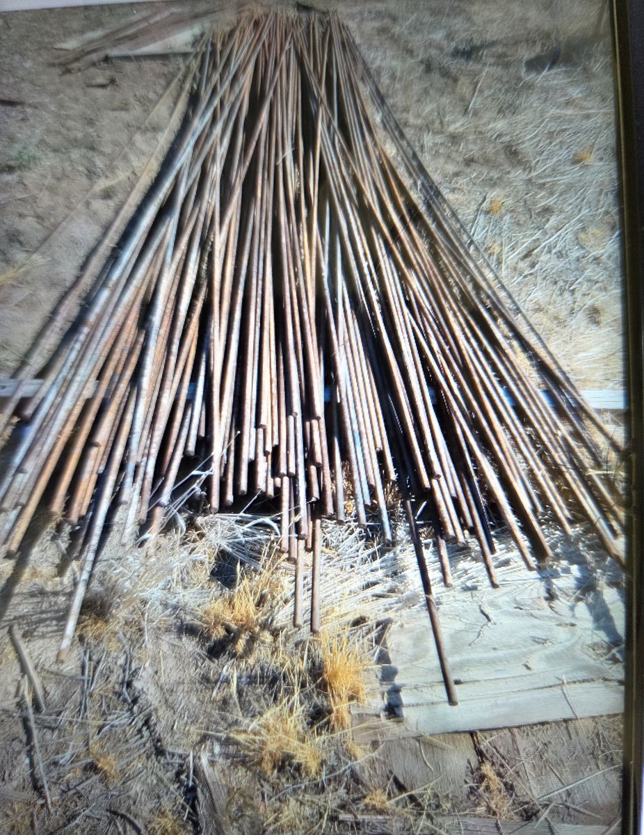 3/4 INCH ROUND BLACK IRON RODS FOR SALE