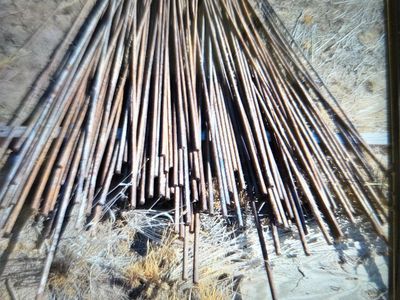 3/4 INCH ROUND BLACK IRON RODS FOR SALE