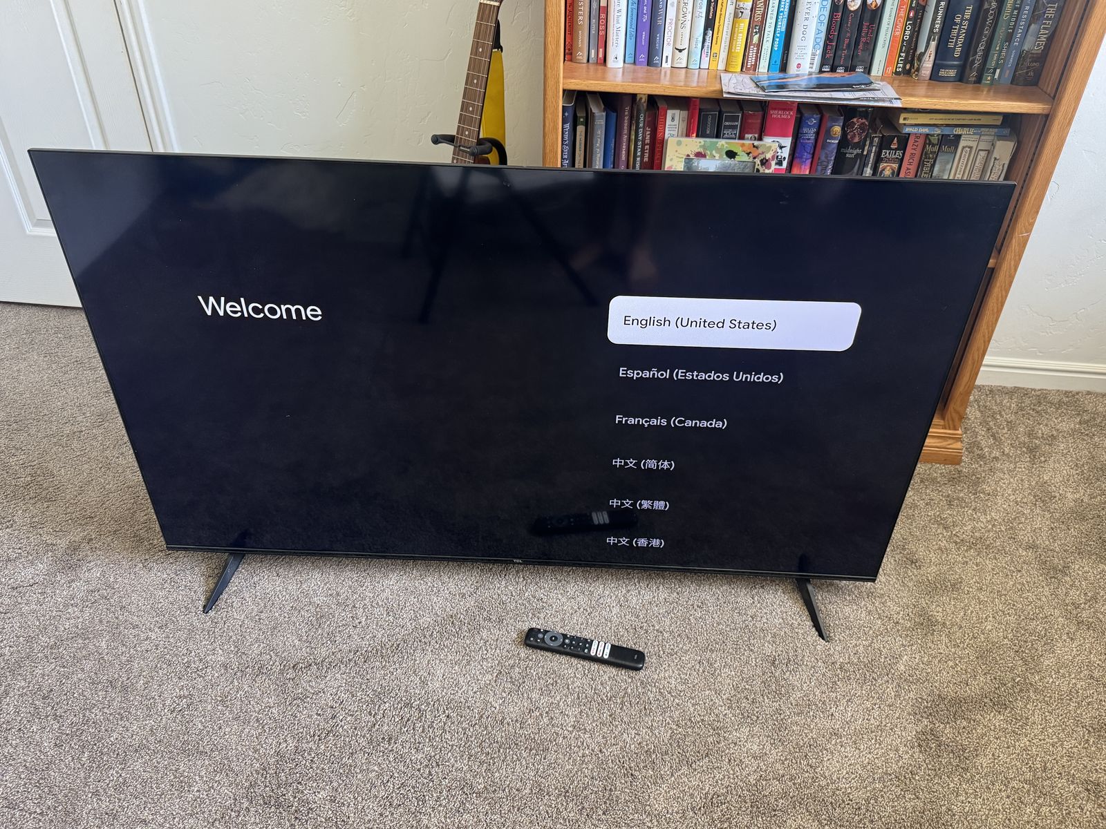 58 in tcl tv with google tv built in