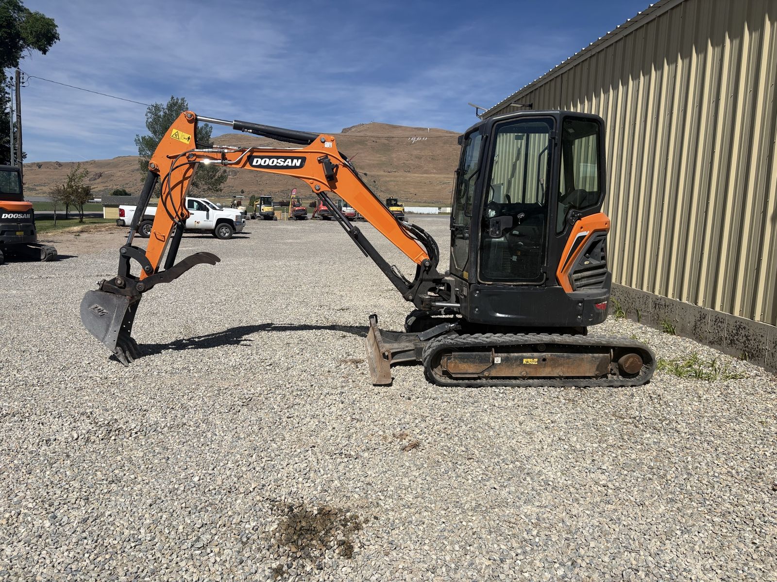 2020 Doosan / Bobcat dx35-5 mini excavator