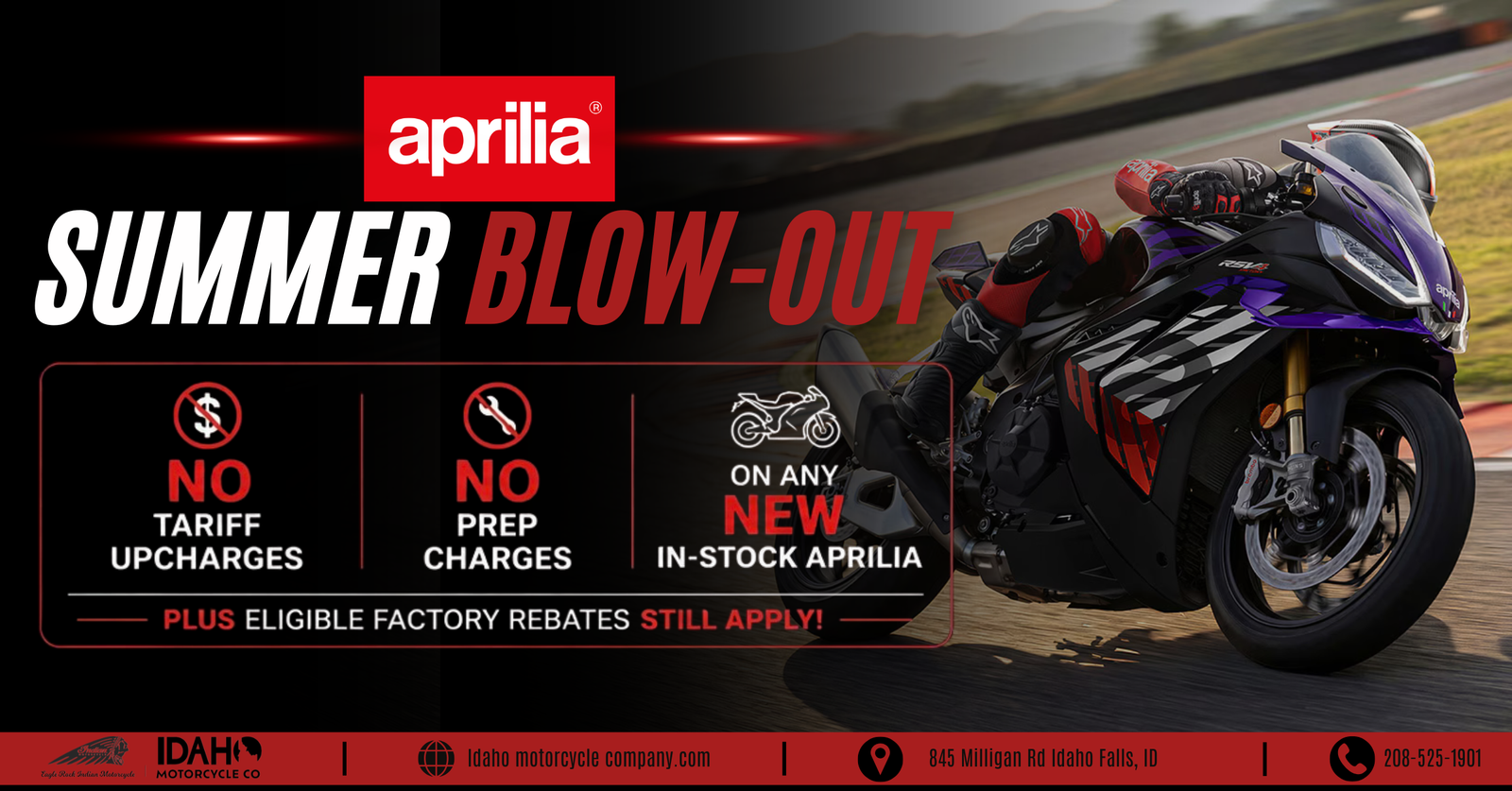 APRILIA/MOTO GUZZI IN STOCK