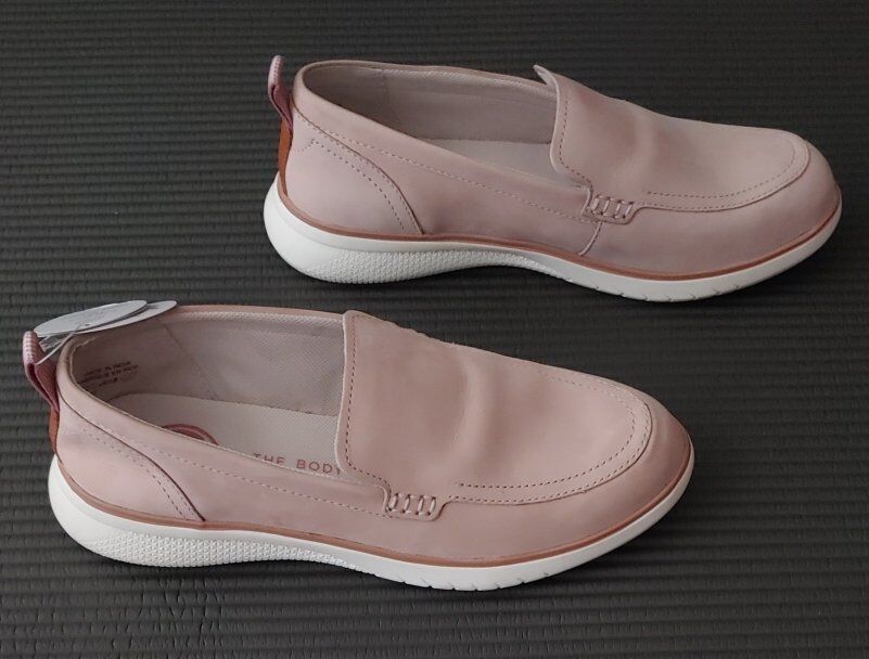 NWOB Hush Puppies Loafer Slipon Shoes Nubuck sz 8.