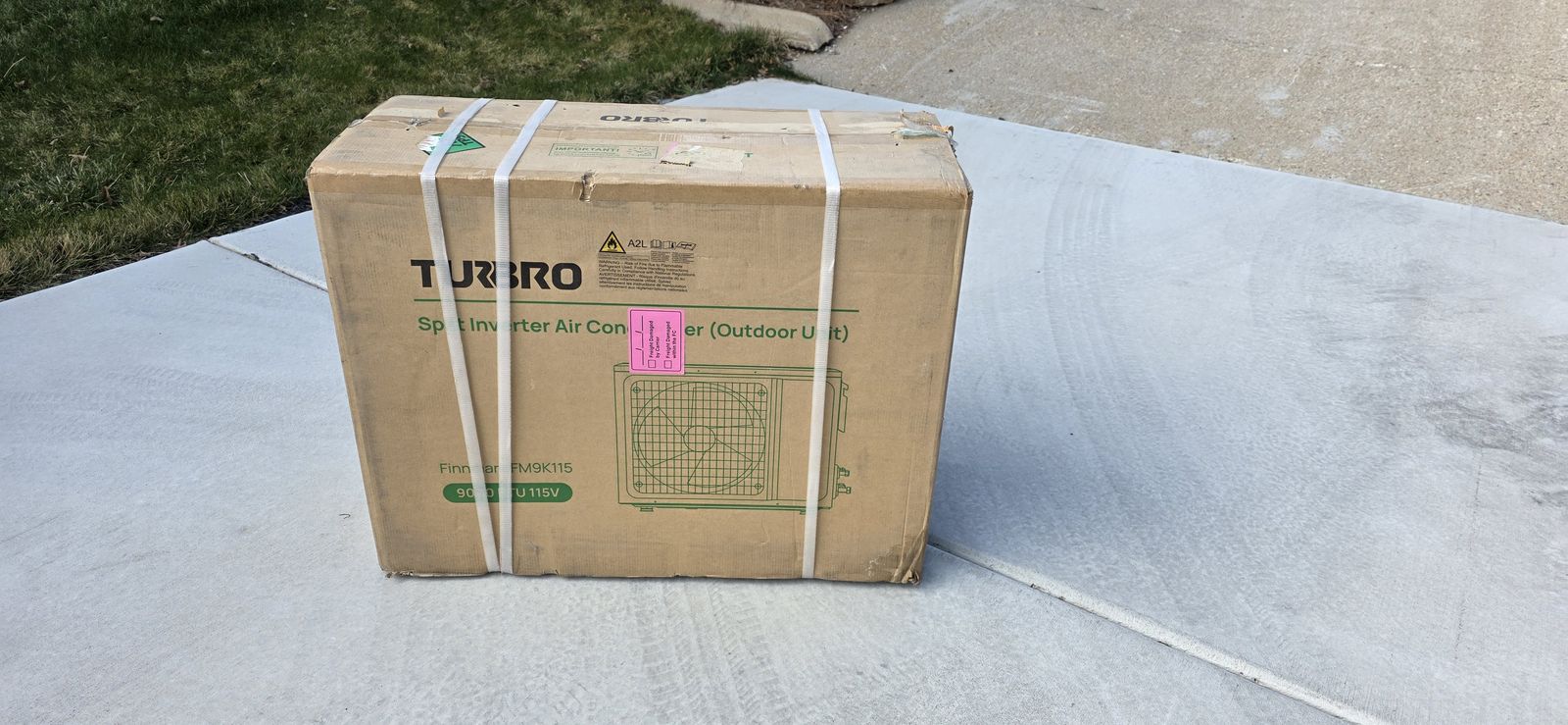 Turbro 9000 BTU Outdoor Unit Only