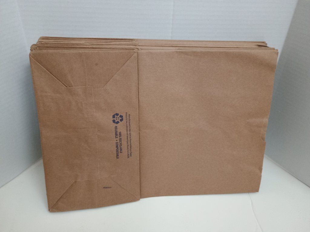 Brown Paper Bags 17x12x7