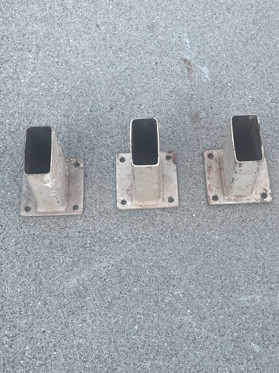 2x4 Temporary railing brackets