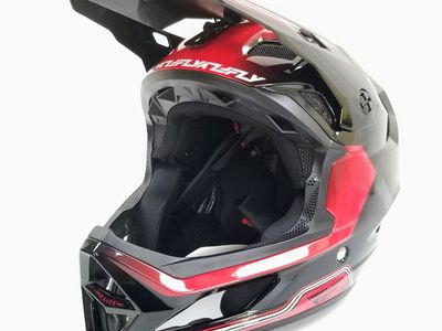 Fly Racing MEDIUM Rayce Repeat Bicycle Helmet Black/Red (73-3622M-L-R2-S4)