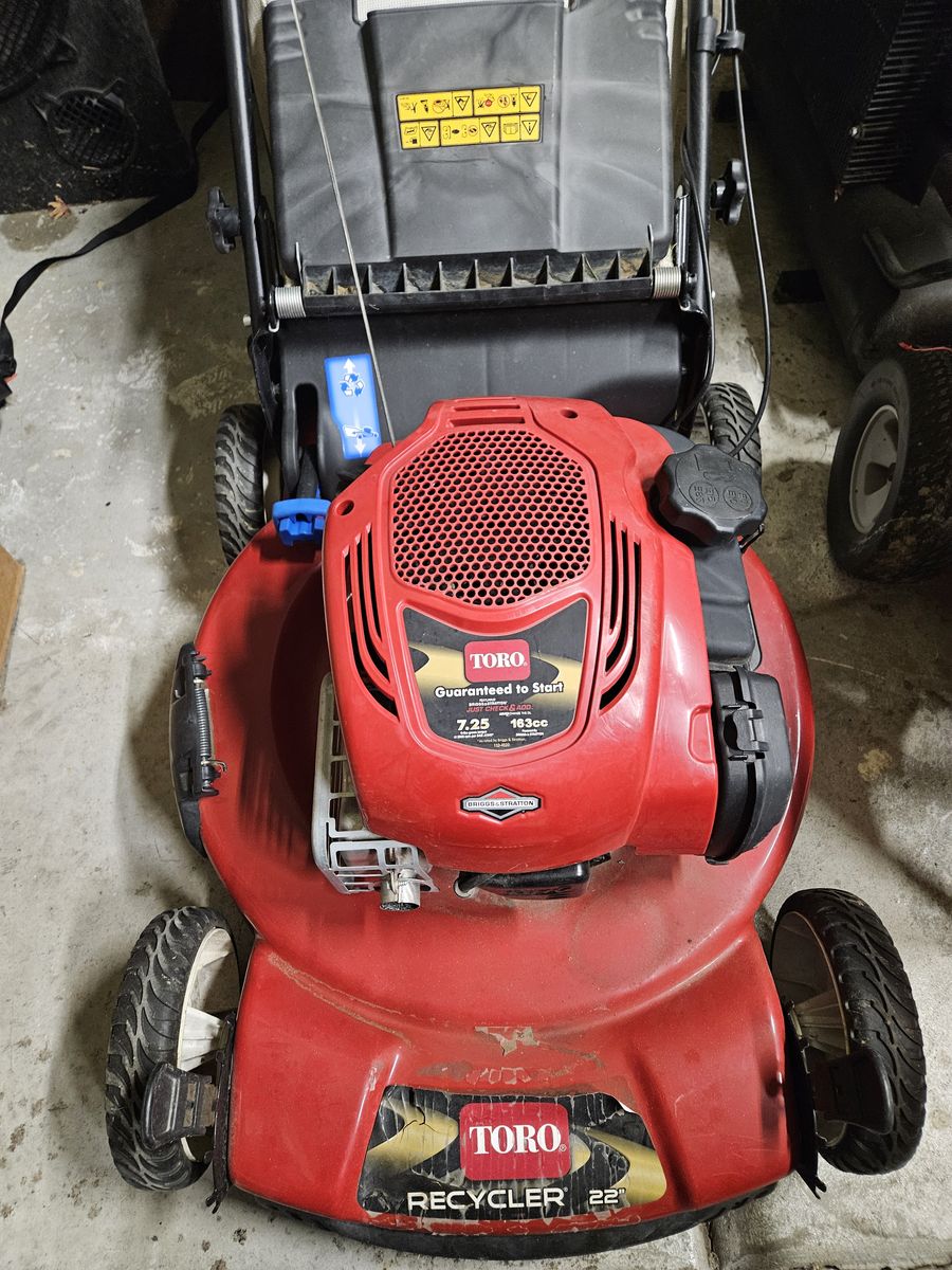 Toro Recycler 22 in. 163 cc Gas Self-Propelled Lawn Mower