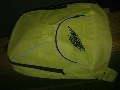 Mt. Dew light weight backback