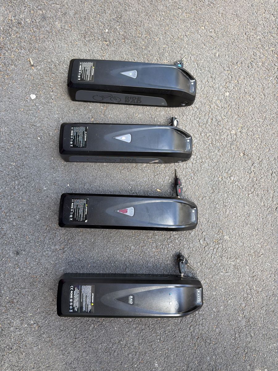 Rad power e bikes batteries