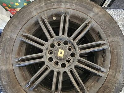 16" Drag Wheels & Tires Set of 4 - 5x100 - TPMS Sensors