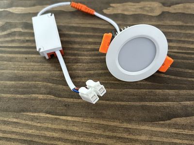 2.5 inch LED Recessed Ceiling Downlights with Drivers - set of 10