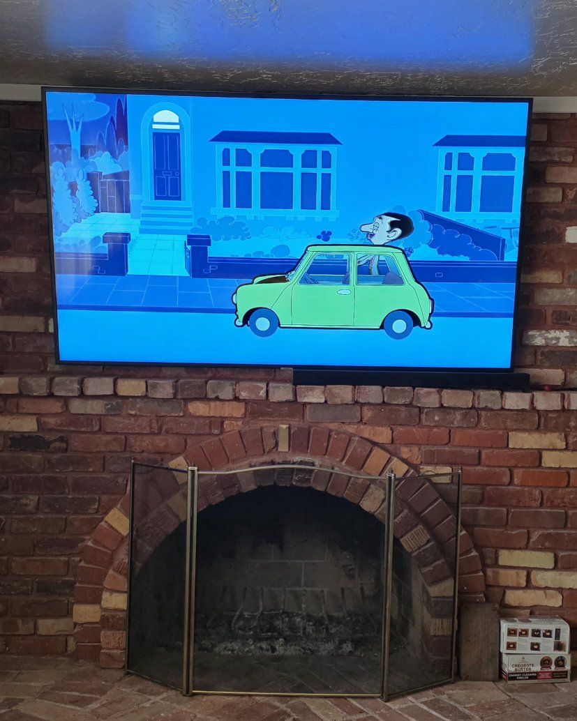 75" Samsung Smart TV with Remote