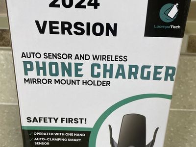 2 in 1 Rear View Mirror Phone Holder