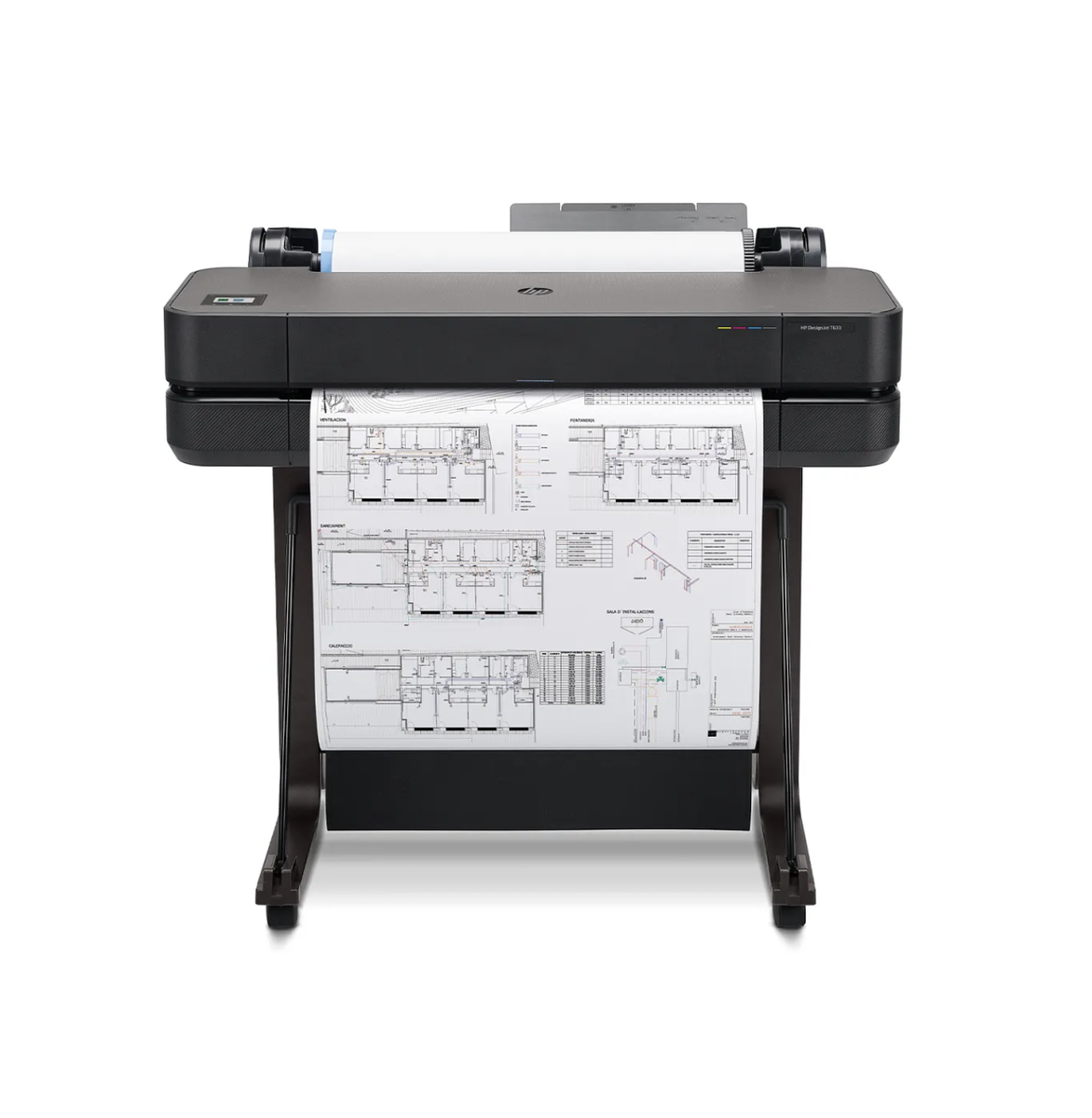 HP DesignJet T630 24" Large Format Wireless Plotter Printer
