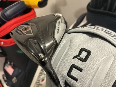 Left Hand 2026 Callaway Quantum Max 9.0 Driver Aretera EC1 Blue Stiff Excellent