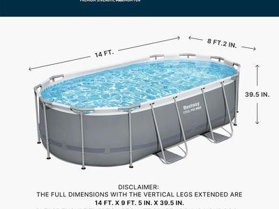 above ground back yard pool