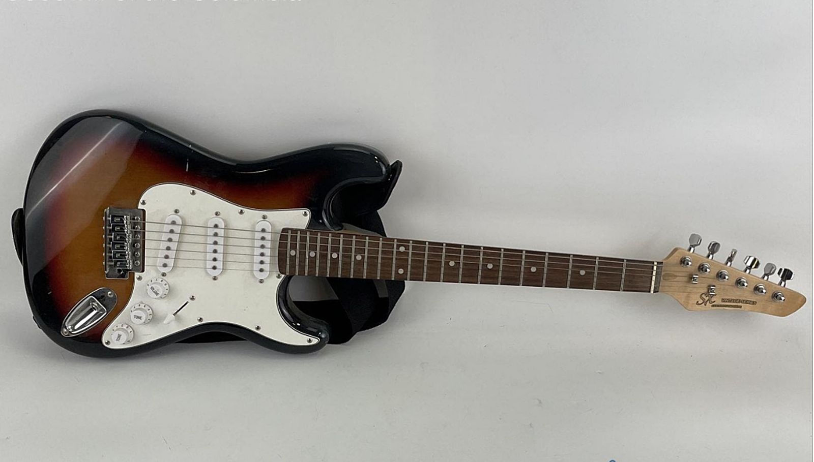 SX Electric Guitar Vintage Series Sunburst Custom Handmade, 36.5 inches total length (great for smaller hands!)