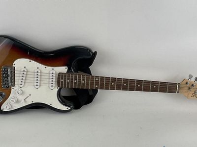 SX Electric Guitar Vintage Series Sunburst Custom Handmade, 36.5 inches total length (great for smaller hands!)