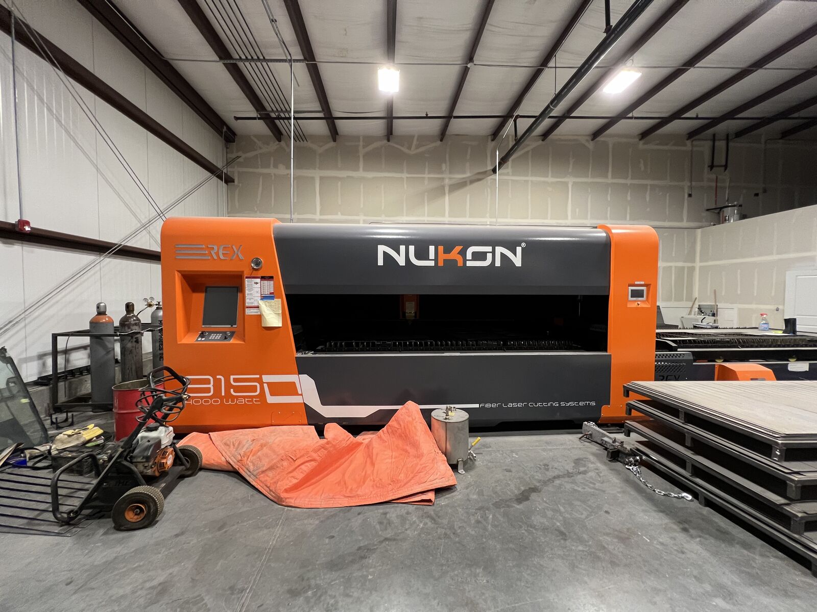 Nukon Fiber Laser Cutting Machine - Rex 315