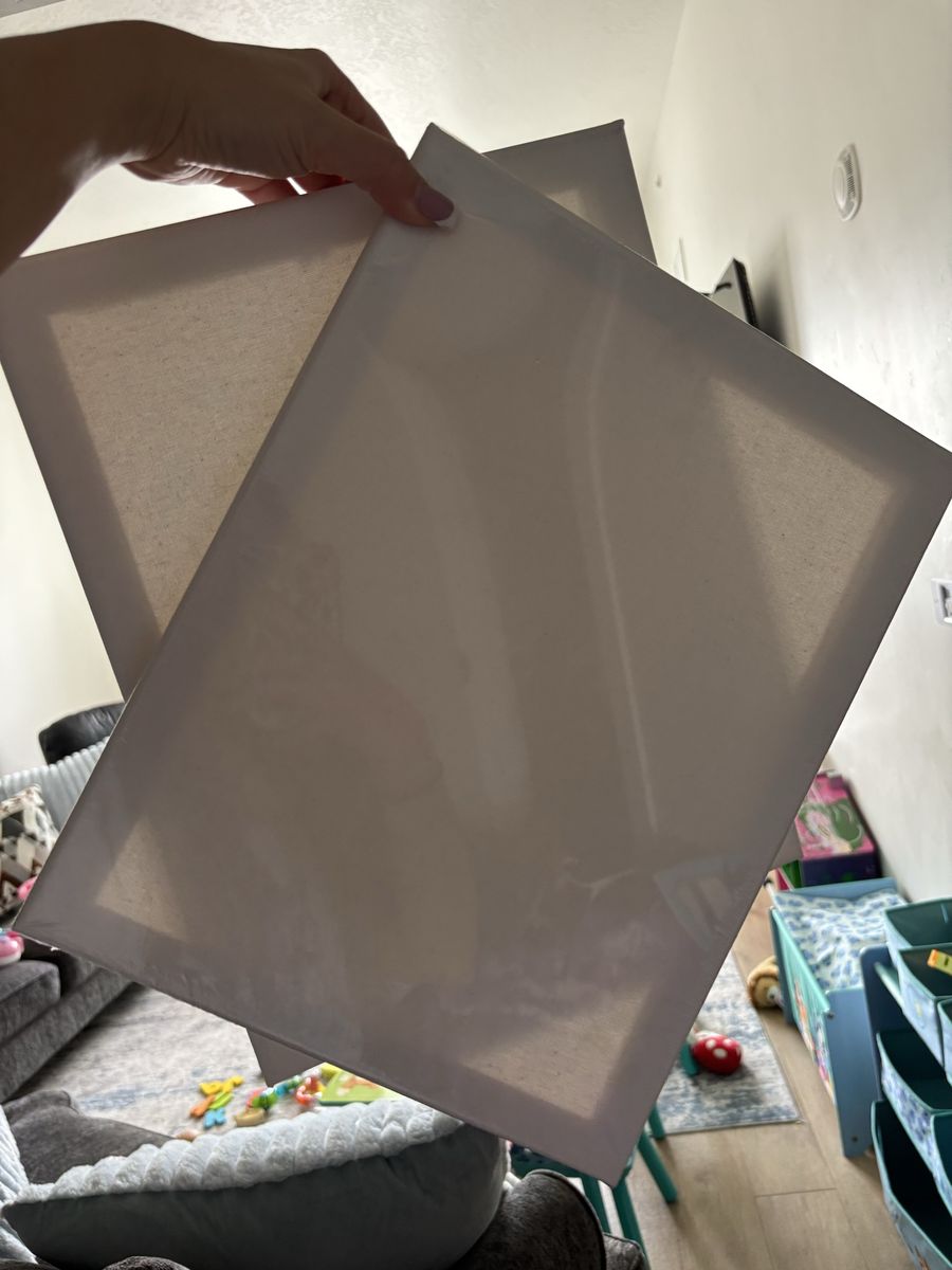 Blank canvases