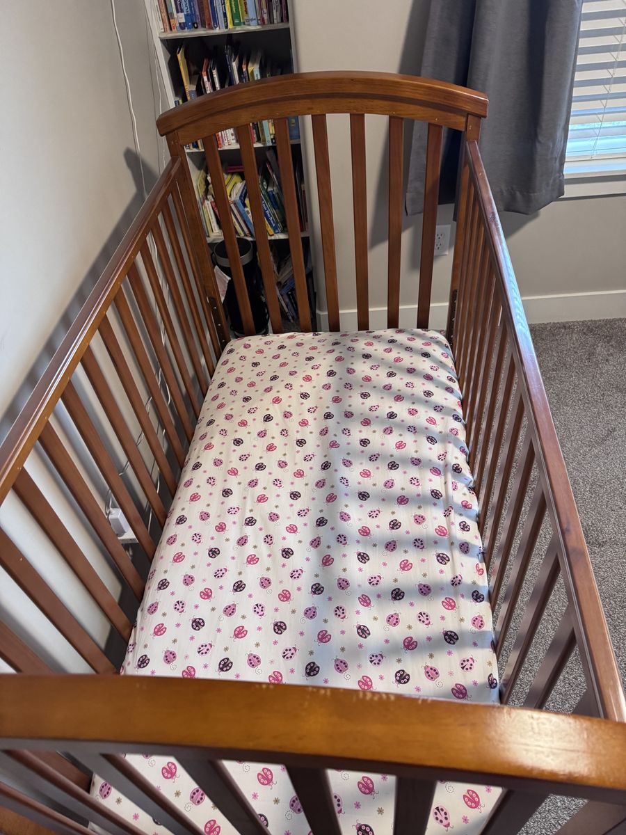 Full Size Wooden Crib