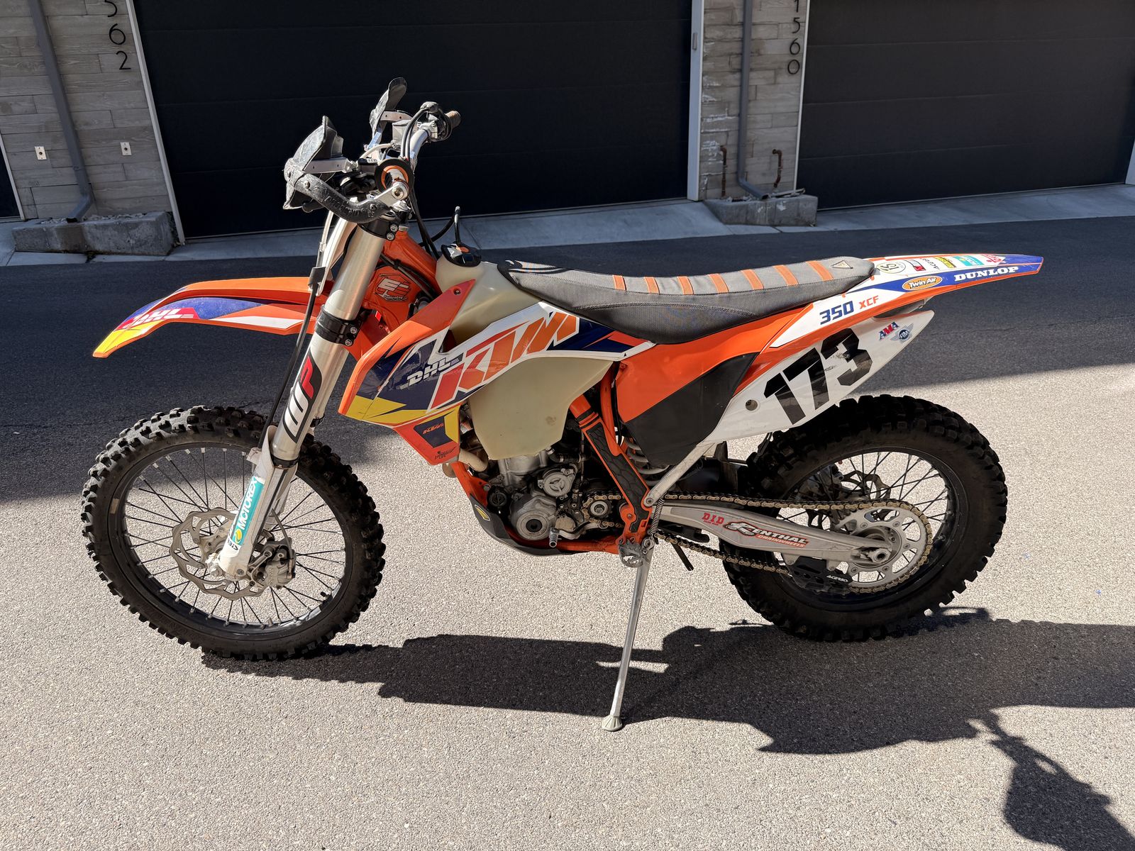 2015 KTM 350 XC-F Cross-Country Dirt Bike - 4-Stroke, Electric Start