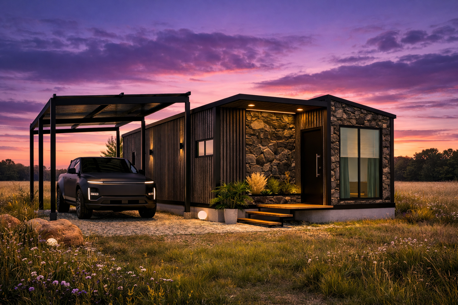 Modern Modular/Mobile Home- 2 Bedrooms