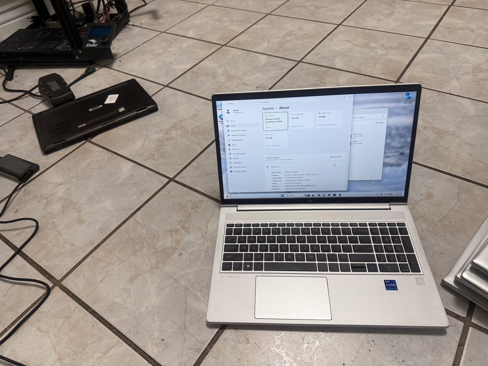 INSANE DEAL ON LOADED HP 12TH GEN I7 32GB RAM 512GB SSD WIN 11 W/WARRANTY