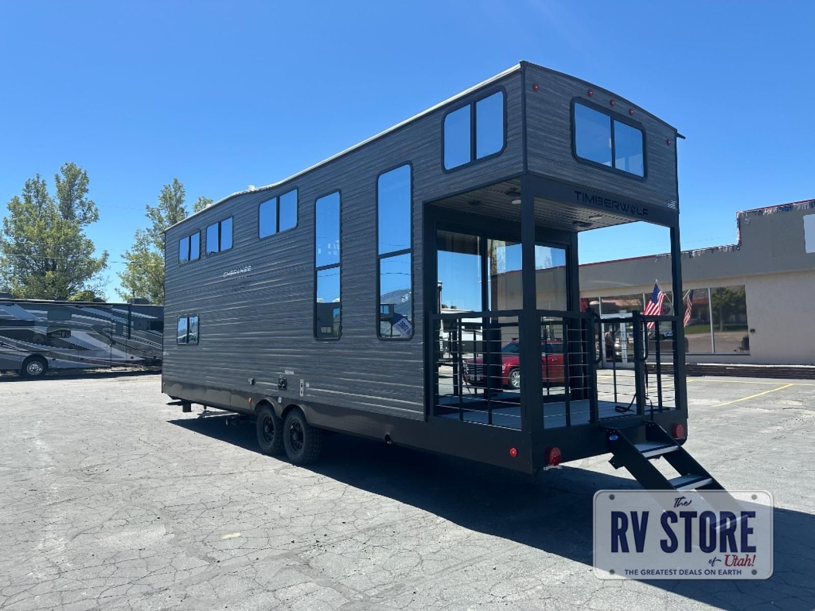 2026 Forest River RV Cherokee Timberwolf 20OG Destination Trailer Front Bedroom|Loft