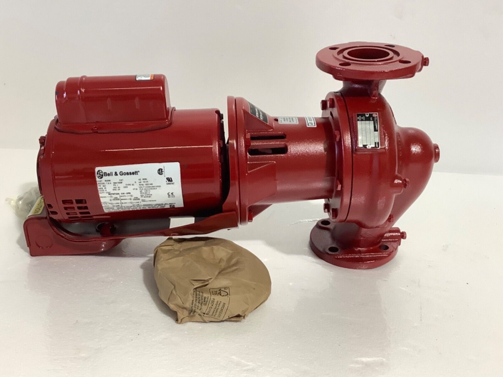 Bell & Gossett 172717LF - Series 60 1/2 HP Cast Iron Centrifugal Pump 610S