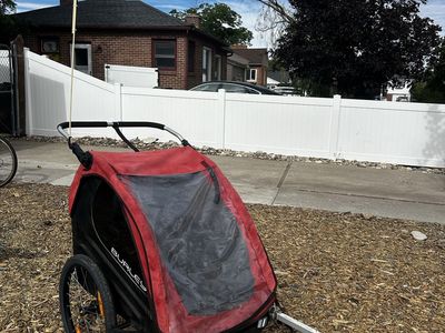 Burley Honey Bee 2 seat bike trailer/stroller