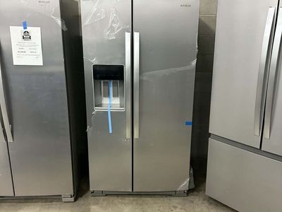NEW WHIRLPOOL 28 C FT STAINLESS SIDE BY SIDE