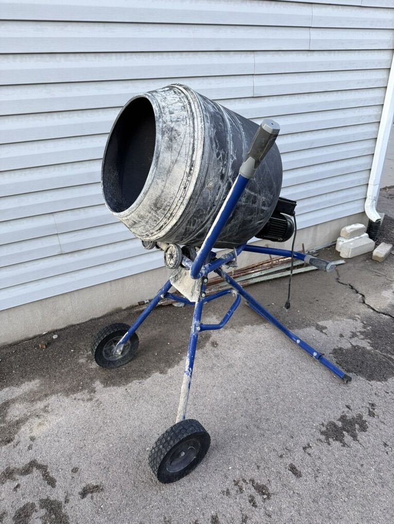 Price Drop - Kobalt Cement Mixer, Electric