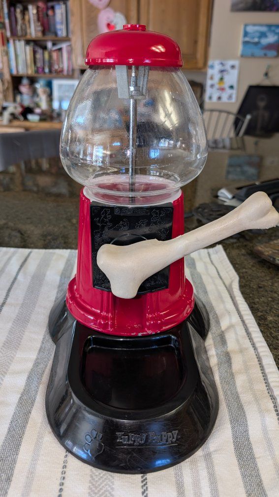 Rare Vintage 1980s Yuppy Puppy Dog Treat Dispenser