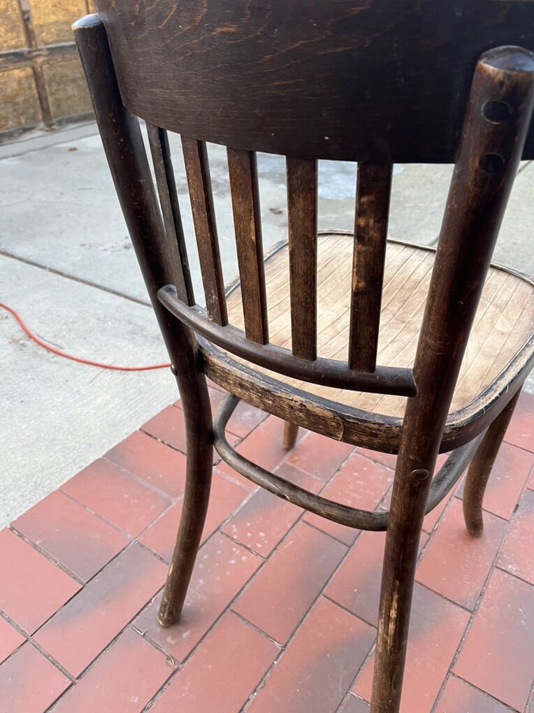 Fischel Chair Antique Bentwood French Thonet