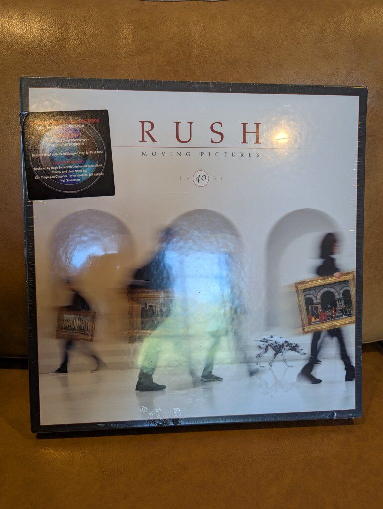 Rush Moving Pictures 40th Anniversary Deluxe vinyl