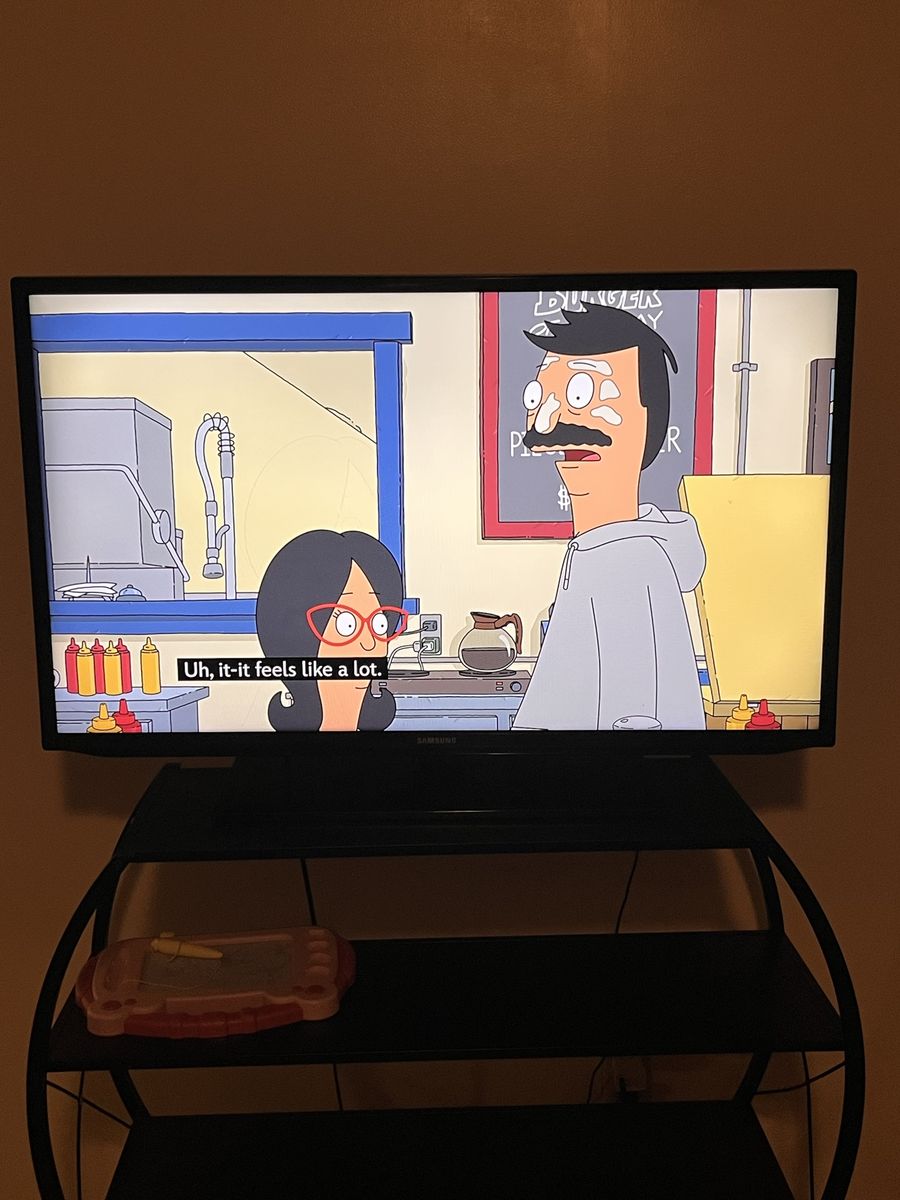 Samsung Smart TV ( ) - Black Flat Screen