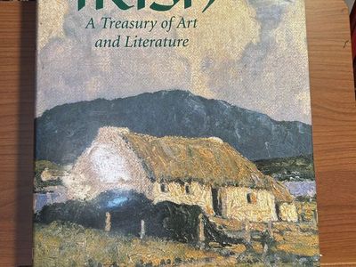 The Irish: A Treasury of Art and Literature by Leslie Conron Carola - Hardcover Book
