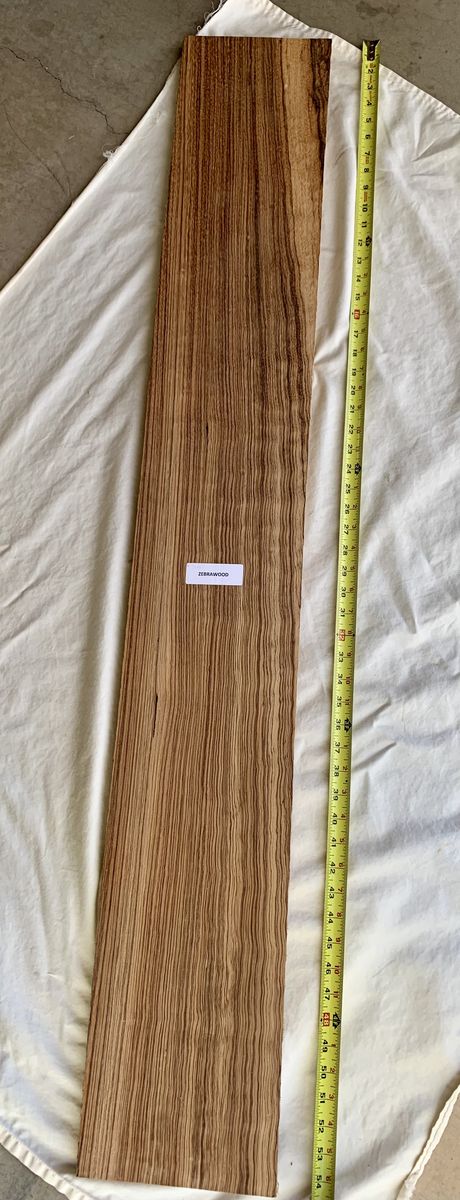 Exotic Lumber -Zebrawood & Leopardwood