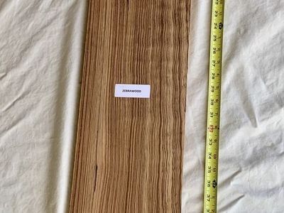 Exotic Lumber -Zebrawood & Leopardwood