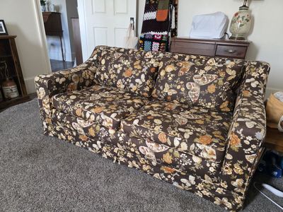 FREE- Vintage Butterfly/ Flower Loveseat