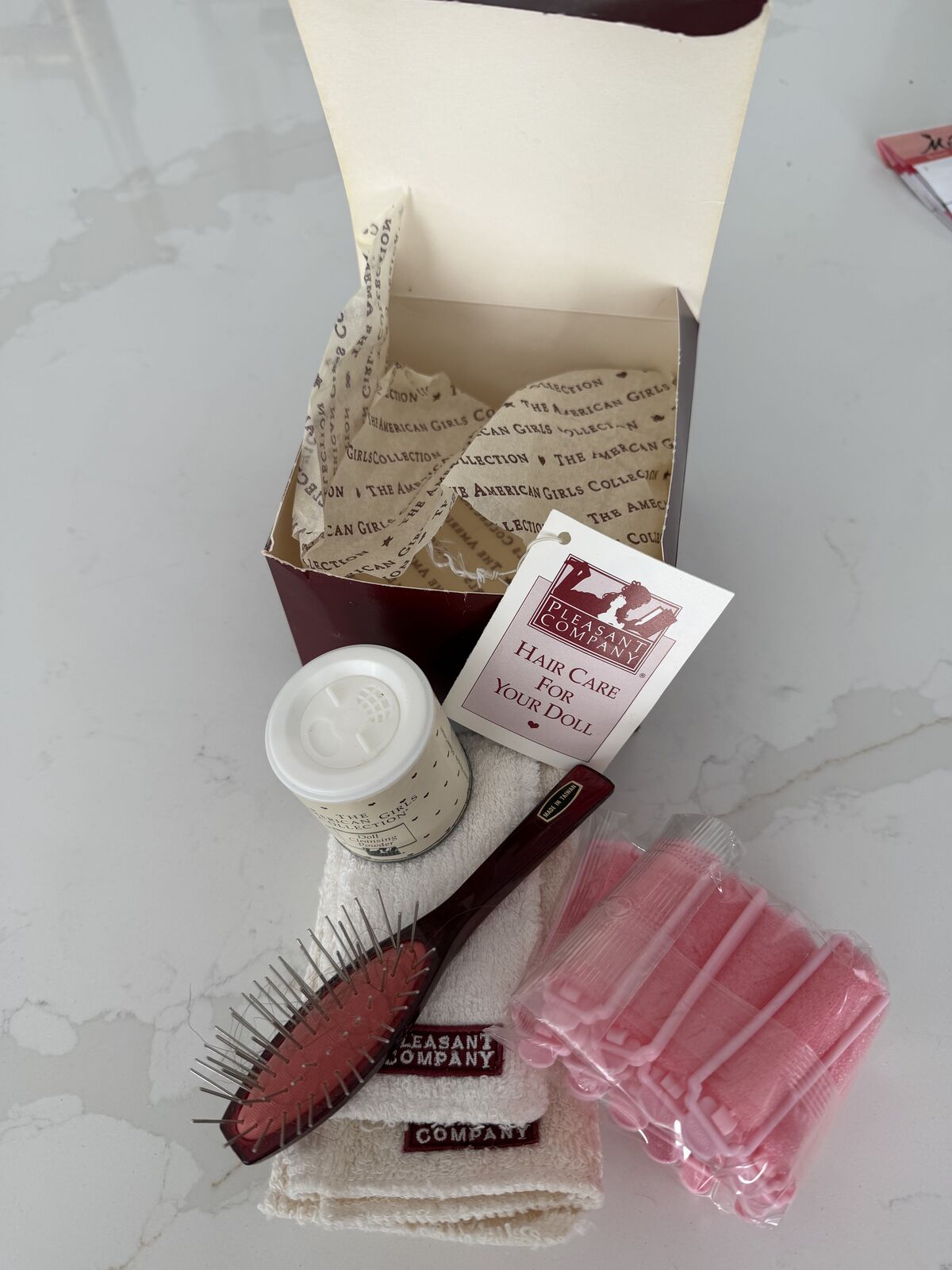 Pleasant Company American girl Hair care for your doll.