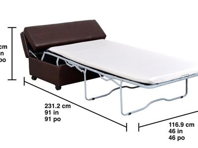 NEW! SLEEPER OTTOMAN/TWIN BED - DELIVERY & FINANCING AVAILABLE!
