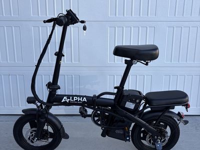 500W Electric Foldable Bike (Brand New)