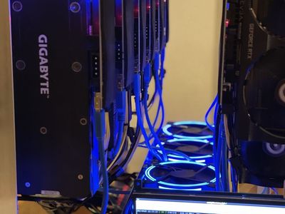 12 Slot GPU Mining Rig TB360-BTC PRO + 3000W PSU + Risers – Ready Build