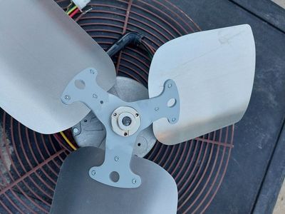 AC condenser fan and motor like new